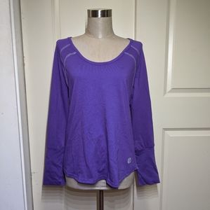 Purple Long Sleeve Top